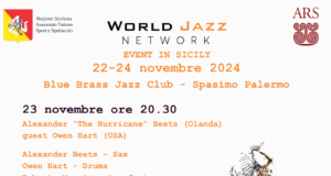 Successo per il “World Jazz Network Event in Sicily”. Per la seconda giornata sul palco Alexander Beets per “Eventi e Manifestazioni nella Provincia di Palermo”